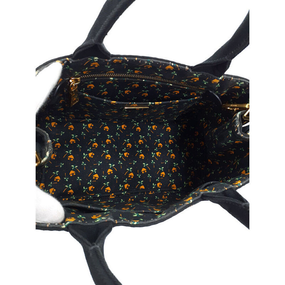 Prada Canapa 2way tote Shoulder bag canvas - Picture 3 of 9